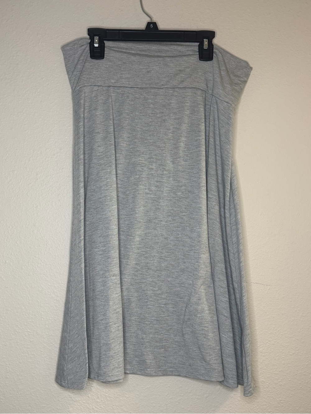 LuLaRoe Azure Gray Skirt XL - NWOT